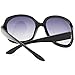 AMZTM Women Polarized Sunglasses Classic Simple Driving Shades Retro Oversized Goggles All-match Large Frame Eyewear -Black