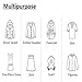 Storage Bag Organizers,Clothing Organizer Bags, Foldable Storage Zipper Bag Large Durable Closet Storage Boxes Case Container for Dresses Quilt Season Items Storage (Grey+3 Piece)