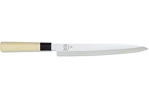 Mercer Culinary 10-Inch Sashimi Yanagi Knife, 24cm, Rubber Handle