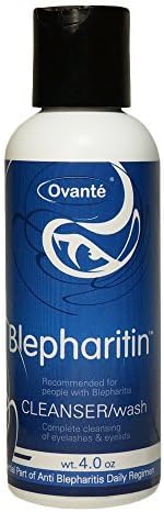 Blepharitin - Complete Cleansing of Eyelids and Eyelashes for People with Blepharitis 4.0 fl oz by Blepharitin