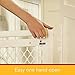 MyPet Extra Wide Pet Gate: Smoothly Opens in Extra Wide Spaces. Fits 22