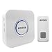Arova A1 Wireless Door Bell Kit with LED Indicator and 1000 Feet Operating Distance, White