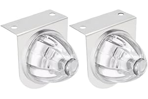 2pcs Led Watermelon Lights, Star Watermelon Marker Lamp Indicator With Brackets For Truck Trailer Truck UTE Caravan Camper Bu