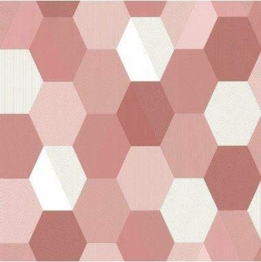 Avoir Images Spaces Spa100104144 Papier Peint A Motif Geometrique Rose Et Blanc actualisé salutations