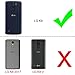 LG Escape 3 Case, LG Phoenix 2 Case, AnoKe [Credit Card Slots Holder][Not Wallet] Hard silicone Rubber Hybrid Armor Shockproof Protective Holster Cover Case for LG K8 - KLS Metal Slate