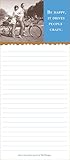 Shannon Martin Design List Pad, Be Happy