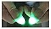 Rock Ridge Magic Green Magic Thumb Tip Light Illusion, 1 Pair with Soft Standard Size Thumb Tips