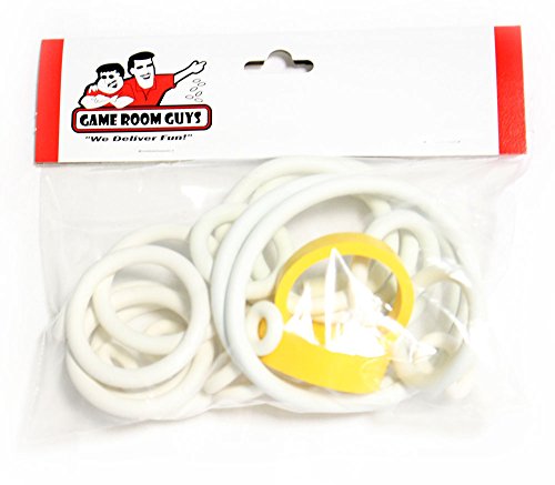 Game Room Guys Stern Stampede Pinball White Rubber Ring Kit