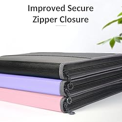 Sooez 13 Pocket Expanding File Folder with Sticky
