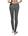 Yoga Reflex Women's Breathable Workout Yoga Leggings Pants Hidden Pocket