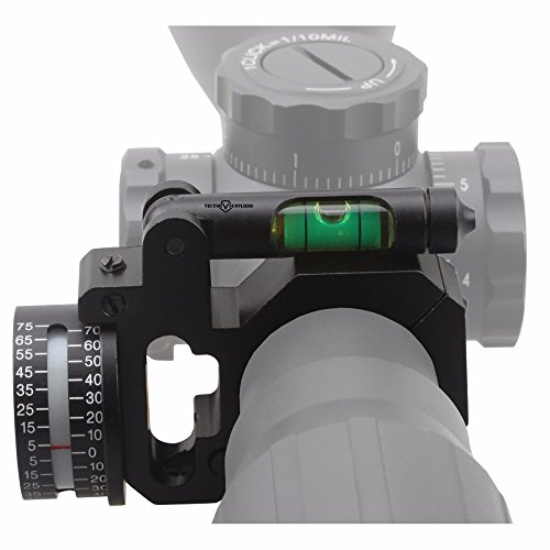 TAC Vector Optics Riflescope 30mm with 1 Inch Angle Indicator Bubble Level ACD Scope Mount Ring