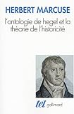 L'ontologie de Hegel et la théorie de l'historicité by 