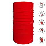 Face Mask Versatile Headwear - Works as Face Shield, Fishing Sun Mask, Neck Gaiter, Headband, Bandana, Balaclava - Multifunctional Breathable Seamless Microfiber