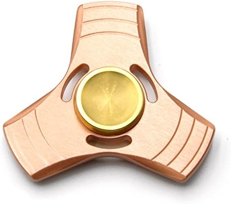 Pieviev Spinner Fidget Focus Toy Ultra Durable High Speed 3-5 Min Spins Precision Brass Material