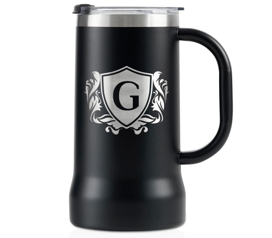 Onebttl Personalized Beer Stein, Beer Mug with