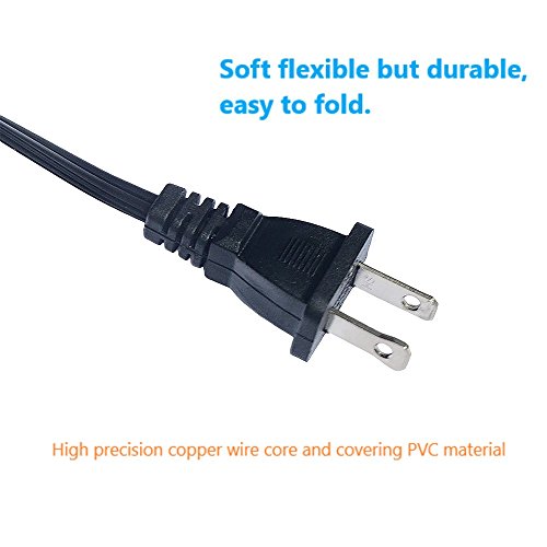 Eumyviv A00003 9.85 Feet Plug Wire Kit Indoor Power Extension Cord Kit with On Off Switch 300 Volts 18 AWG and 105℃ High Temperature Resistance Appliance Extension Cord Connector (Black) - Thumbnail 2