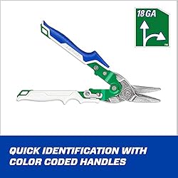 LENOX TOOLS Pliers, Right Avitation Snips, With