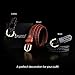 JASGOOD Fashion Braided Leather Belt for Women Woven Belt with Copper Pin Buckle