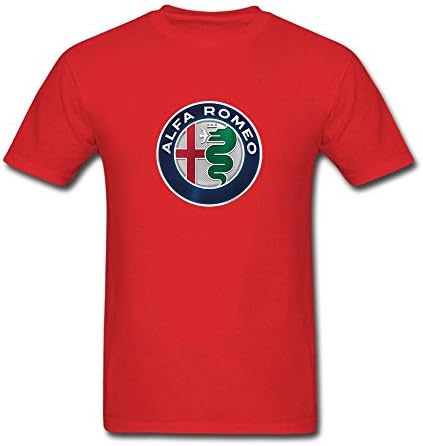 Fashion Design WorldAuto Logo Alfa Romeo Men's T-Shirt