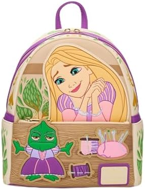 Amazon.com | Loungefly Disney Tangled Painted Landscape Mini  display picture 3