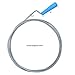 164.2 Inch Hair Catcher, Ishua Drain Cleaner and Clog Remover 13.7 Feet Metal Professional Sink Dredge Pipeline Cleaner Drain Cleaning Tool for Bathroom,Toilet,Kitchen, Tubs, Pipe, Sewers