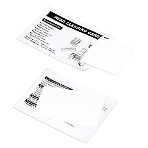 Swipe Head Cleaning Cards for Magnetic Stripe Credit Card Readers (15 PCS) - Thumbnail 3