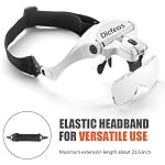 Dicfeos-Headband-Magnifier-with-LED-Light-Head-Mounted-Magnifying-Glasses-for-Close-Work-5-Clear-Magnifying-Lenses