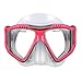U.S. Divers Lux Platinum Snorkel Set Compatible with GoPro - Panoramic View Mask, Pivot Fins, Dry Top Snorkel + Gear Bag, Pink S/M