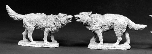 Dire Wolves Dark Heaven Legends Minature Figures by Reaper