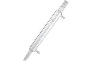 Adamas-Beta Borosilicate Glass Graham Condenser with 24/40 Joint 300mm Jacket Length Lab Glass Condensor