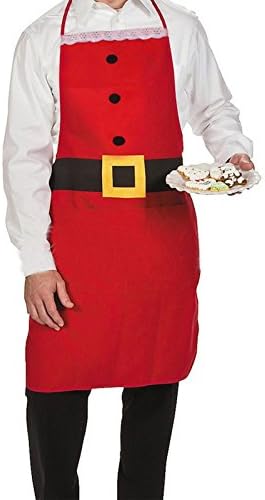 2 Pcs Christmas Cooking Apron Xmas Decoration Home Kitchen Restaurant Bib Aprons Dress