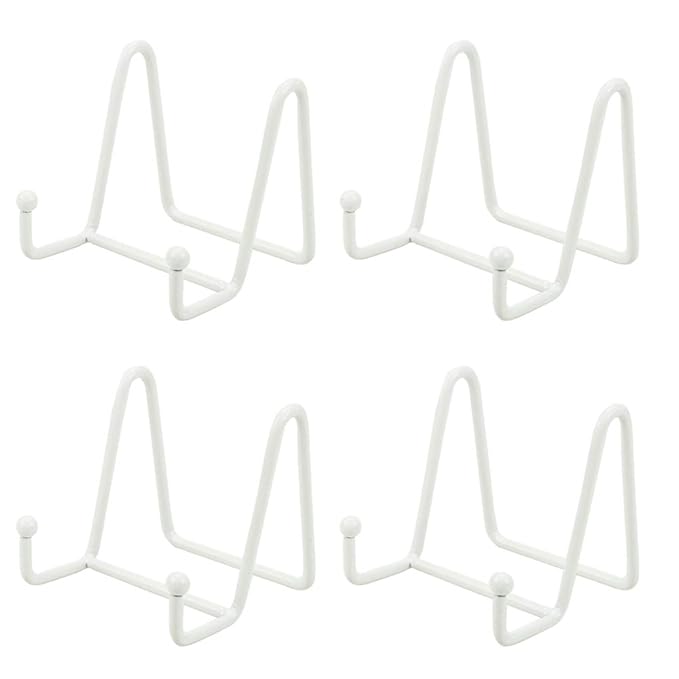 hetoco 4 piezas hierro pantalla soporte