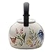 Paula Deen Signature Enamel On Steel Kettle/Stovetop Teakettle/Tea Pot, 2 Quart, Garden Rooster