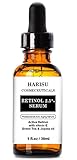 Harisu Cosmeceuticals's Retinol Serum 2.5% for Face, Professional Anti-Aging Topical Facial Serum, Anti-Wrinkle & Reduce Fine Lines- Best anti Wrinkle/Aging Serum for Face and Sensitive Skin