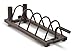 Steelbody Horizontal Plate and Olympic Bar Rack Organizer with Steel Frame and Transport Wheels STB-0130thumb 1