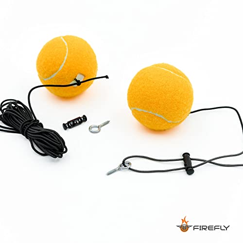 Firefly 2Pack Garage Parking Guide Tennis Ball Car Stopper on a String