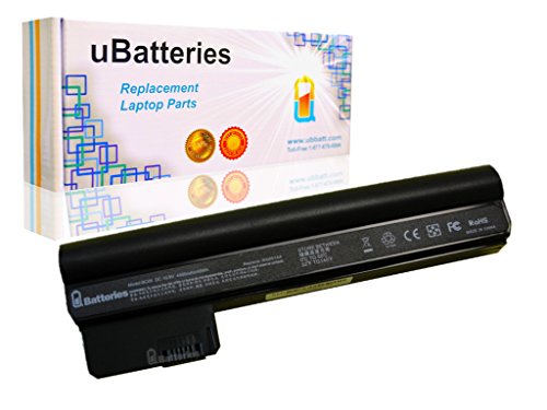 UBatteries Laptop Battery HP Mini 110-3000 06TY 607762-001 607763-001 DB1U HSTNN-CB1T HSTNN-CB1U HSTNN-DB1U HSTNN-E04C TY06062 WG206AV WG207AV WQ001AA - 6 Cell, 4400mAh