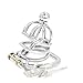 FeiGu Male Chastity Cage Device, Stainless Steel Locked Cock Cage with Catheter for Male Penis Exercise