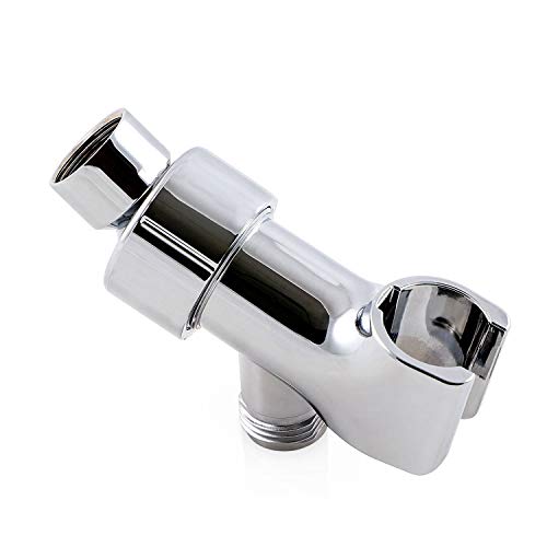 Nosame Shower Head Holder, Adjustable Shower Arm Mount, Chrome,Mount Handheld shower head Holder Bracket