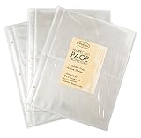 Brownlow Recipe Card 30 Page Protectors - Package of 10 (Set of 3)