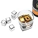 Stainless Steel Ice Cubes, RIVERSONG Whiskey Stones Reusable Ice Cubes Chilling Stones Rocks for Wine, Beer, Beverage- FDA approved (Set of 8)