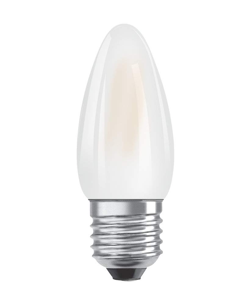 OSRAM LED lamp | Base: E14 | Cool White | 4000 K | 4 W | Replacement for 40W | LED Retrofit Classic B