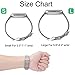 Maledan Compatible with Fitbit Versa Bands, Replacement Classic Genuine Leather & Canvas with Stainless Steel Clasp Accessories Wristbands Compatible with Versa, Women Men, Small, Grey