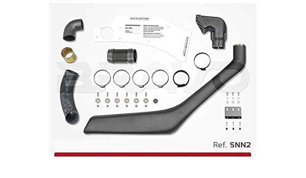BRAVO SNN2 Snorkel en ABS para Nissan Terrano II 1993 a 1996 ...
