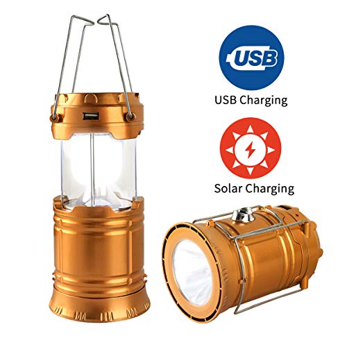 Buy LED Camping Lantern, Solar and USB Charging Lantern Flashlight