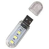 USB Light, GLISTENY Keyboard Light Keychain Night Light Portable Light Energy Efficient for Laptop Keyboard Light Security Lighting Home Decoration