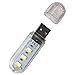 USB Light, GLISTENY Keyboard Light Keychain Night Light Portable Light Energy Efficient for Laptop Keyboard Light Security Lighting Home Decoration