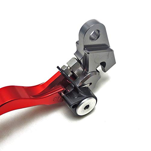 Dirt Bike Brake Clutch Levers Pivot Set for Honda CR125R CR250R 1992-2003 / CR80R CR85R 1998-2007 / CRF125F 2014-2018 - Thumbnail 2