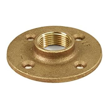 Anderson Metal 38151 12 Brass Floor Flange 3 4 Pipe Fittings
