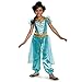 Jasmine Deluxe Disney Princess Aladdin Costume, Medium/7-8